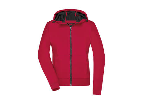 Ladies' Hooded Softshell Jacket - Softshelljacke mit Kapuze im sportlichen Design