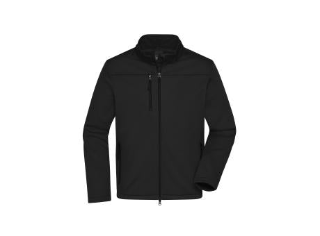 Men's Softshell Jacket   GRS - Klassische Softshelljacke im sportlichen Design aus recyceltem Polyester