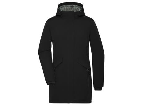 Ladies' Business Parka - Klassischer, wattierter Parka mit angeschnittener Kapuze