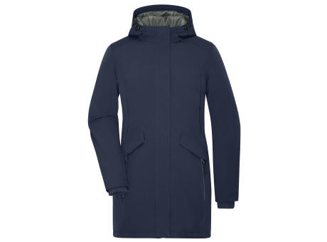 Ladies' Business Parka - Klassischer, wattierter Parka mit angeschnittener Kapuze