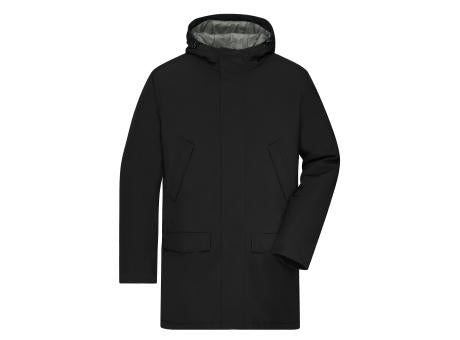 Men's Business Parka - Klassischer, wattierter Parka mit angeschnittener Kapuze