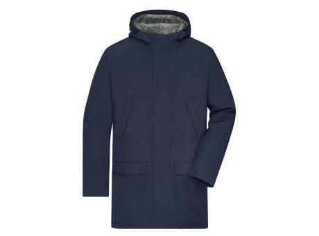 Men's Business Parka - Klassischer, wattierter Parka mit angeschnittener Kapuze