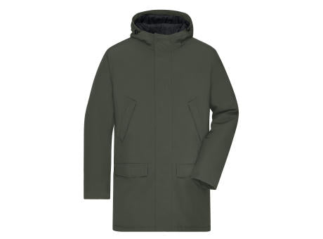 Men's Business Parka - Klassischer, wattierter Parka mit angeschnittener Kapuze