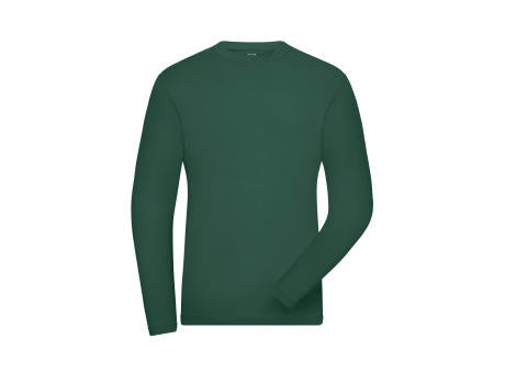 Men's ORGANIC Stretch-Longsleeve Work - SOLID -   OCS Blended - Langarm-Shirt aus weichem Elastic-Single Jersey