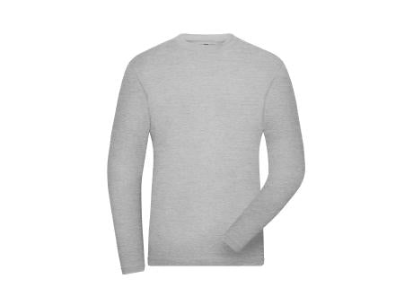 Men's ORGANIC Stretch-Longsleeve Work - SOLID -   OCS Blended - Langarm-Shirt aus weichem Elastic-Single Jersey