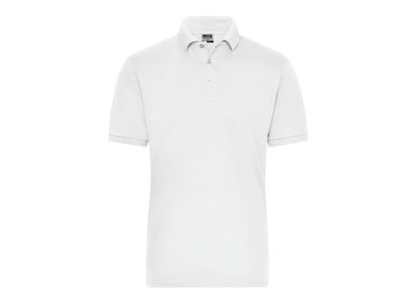 Men's ORGANIC Stretch-Polo Work - SOLID -   OCS Blended - Polo aus weichem Elastic-Piqué