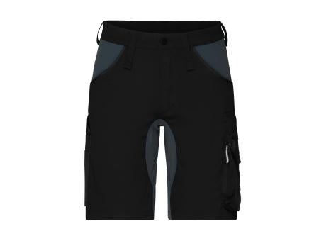 Workwear Stretch-Bermuda Slim Line   GRS - Spezialisierte kurze Arbeitshose in schmaler Schnittführung mit elastischen Einsätzen und funktionellen Details