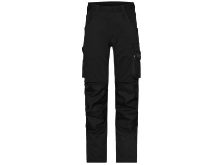 Workwear Stretch-Pants Slim Line   GRS - Spezialisierte Arbeitshose in schmaler Schnittführung mit elastischen Einsätzen und funktionellen Details