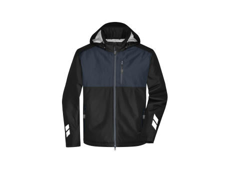 Padded Hardshell Workwear Jacket   GRS - Professionelle, wattierte, wind- und wasserdichte, atmungsaktive Arbeitsjacke für extreme Wetterbedingungen
