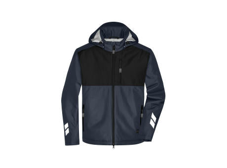Padded Hardshell Workwear Jacket   GRS - Professionelle, wattierte, wind- und wasserdichte, atmungsaktive Arbeitsjacke für extreme Wetterbedingungen