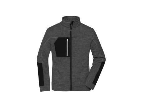 Ladies' Structure Fleece Jacket   GRS - Pflegeleichte Strick-Fleecejacke für Arbeit und Freizeit