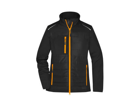 Ladies' Hybrid Jacket   GRS - Softshelljacke im attraktiven Materialmix