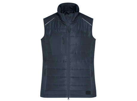 Ladies' Hybrid Vest   GRS - Softshellweste im attraktiven Materialmix