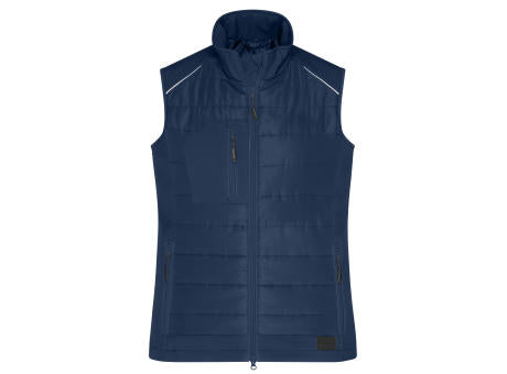 Ladies' Hybrid Vest   GRS - Softshellweste im attraktiven Materialmix