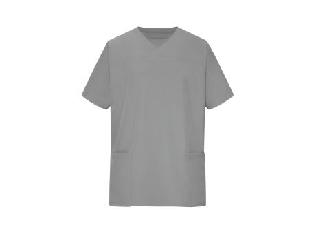 Men's Stretch-Kasack - Elastischer Kasack mit V-Ausschnitt
