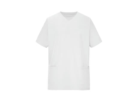 Men's Stretch-Kasack - Elastischer Kasack mit V-Ausschnitt