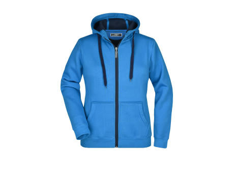 Ladies' Doubleface Jacket - Sportive Jacke mit Kapuze