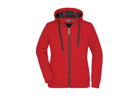 Ladies' Doubleface Jacket - Sportive Jacke mit Kapuze