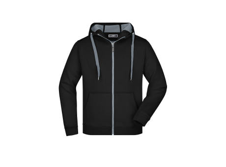 Men's Doubleface Jacket - Sportive Jacke mit Kapuze
