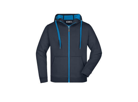Men's Doubleface Jacket - Sportive Jacke mit Kapuze