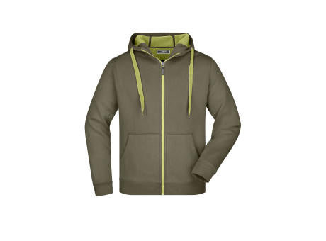 Men's Doubleface Jacket - Sportive Jacke mit Kapuze