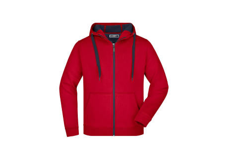 Men's Doubleface Jacket - Sportive Jacke mit Kapuze