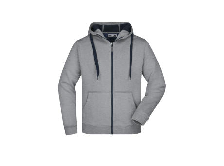 Men's Doubleface Jacket - Sportive Jacke mit Kapuze