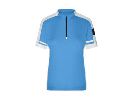 Ladies' Bike-T Half-Zip - Sportives Bike-Shirt