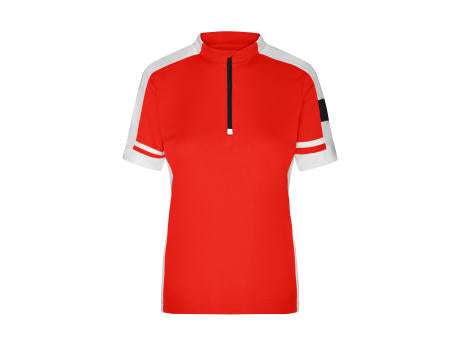 Ladies' Bike-T Half-Zip - Sportives Bike-Shirt