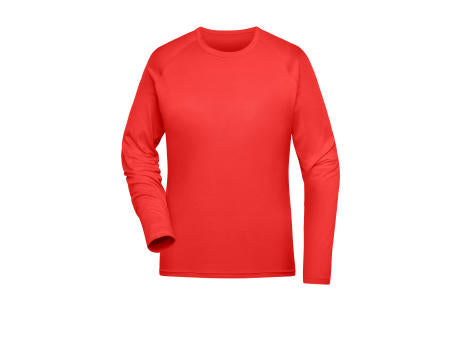 Ladies' Sports Shirt Long-Sleeved   GRS - Langarm Funktionsshirt aus recyceltem Polyester für Sport und Fitness