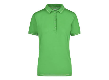 Ladies' Elastic Polo - Hochwertiges Poloshirt mit Kontraststreifen