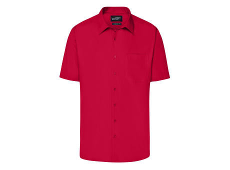 Men's Business Shirt Short-Sleeved - Klassisches Shirt aus strapazierfähigem Mischgewebe