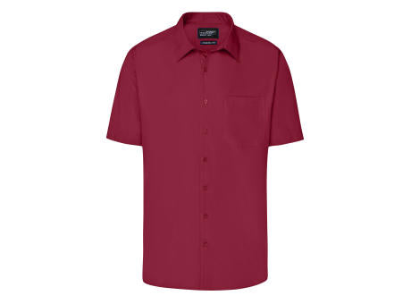 Men's Business Shirt Short-Sleeved - Klassisches Shirt aus strapazierfähigem Mischgewebe