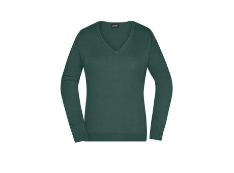 Ladies' V-Neck Pullover - Klassischer Baumwoll-Pullover