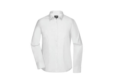 Ladies' Shirt Long-Sleeved Micro-Twill - Klassisches Shirt in pflegeleichter Baumwollqualität