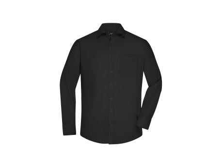 Men's Shirt Long-Sleeved Micro-Twill - Klassisches Shirt in pflegeleichter Baumwollqualität
