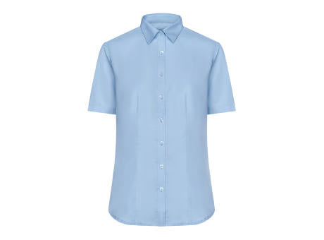 Ladies' Shirt Short-Sleeved Micro-Twill - Klassisches Shirt in pflegeleichter Baumwollqualität