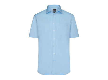 Men's Shirt Short-Sleeved Micro-Twill - Klassisches Shirt in pflegeleichter Baumwollqualität