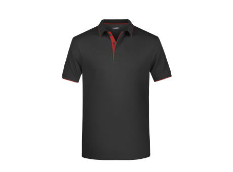 Men's Polo Stripe - Klassisches Polo mit Kontraststreifen