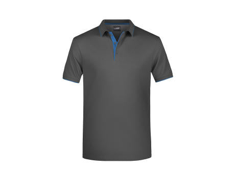 Men's Polo Stripe - Klassisches Polo mit Kontraststreifen