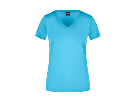 Ladies' Active-V - Funktions T-Shirt für Freizeit und Sport
