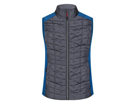 Ladies' Knitted Hybrid Vest - Weste im stylischen Materialmix