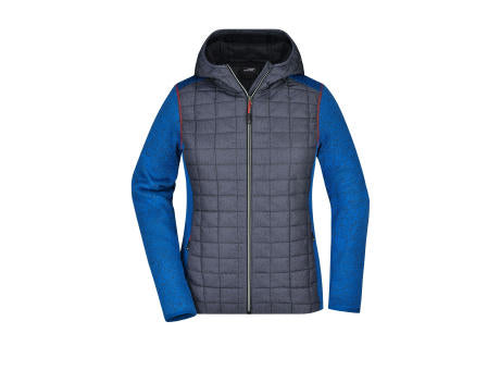 Ladies' Knitted Hybrid Jacket - Strickfleecejacke im stylischen Materialmix