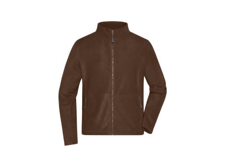 Men's Fleece Jacket - Fleecejacke mit Stehkragen im klassischen Design