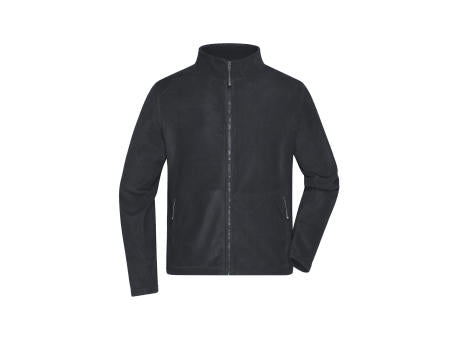 Men's Fleece Jacket - Fleecejacke mit Stehkragen im klassischen Design