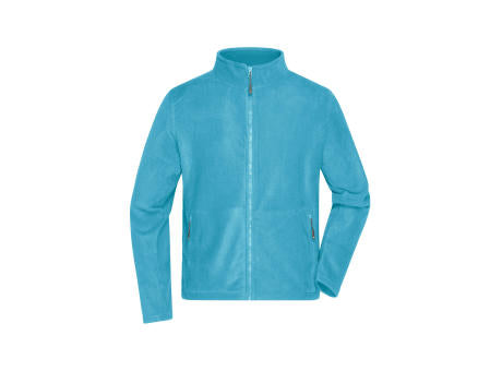Men's Fleece Jacket - Fleecejacke mit Stehkragen im klassischen Design