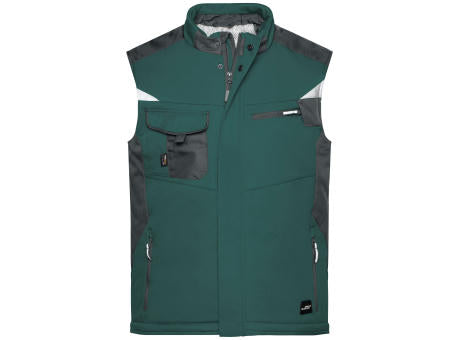 Craftsmen Softshell Vest - STRONG - - Professionelle Softshellweste mit warmem Innenfutter