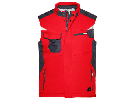 Craftsmen Softshell Vest - STRONG - - Professionelle Softshellweste mit warmem Innenfutter