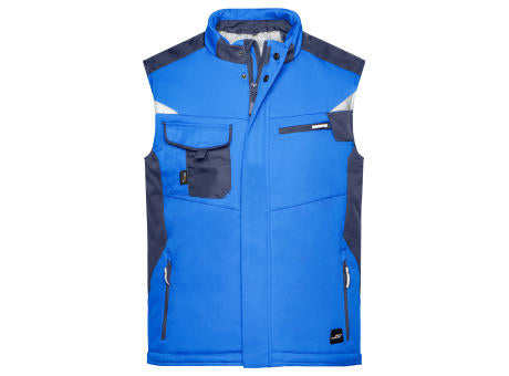 Craftsmen Softshell Vest - STRONG - - Professionelle Softshellweste mit warmem Innenfutter