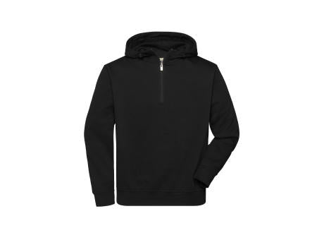 ORGANIC Workwear Half-Zip Hoody   OCS Blended - Sweatshirt mit Kapuze und Reißverschluss